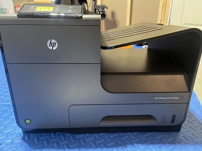 HP Officejet Pro X451dn Workgroup Inkjet Printer - clogged "see picture" - Image 1 of 4