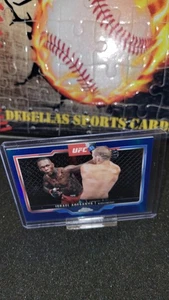 ISRAEL ADESANYA 2025 TOPPS CHROME UFC BLUE REFRACTOR #3 /150  - Picture 1 of 2