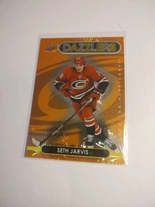 SETH JARVIS  2021-22  ROOKIE  Dazzlers Orange  #DZ108  Carolina Hurricanes - Picture 1 of 2