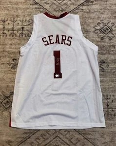 Mark Sears Signed Alabama Crimson Tide Basketball Jersey Beckett Bucks - Picture 1 of 3