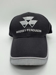 Massey Ferguson Tractor Official Owner Vlcro Black & Silver One Size NWT - Picture 1 of 7