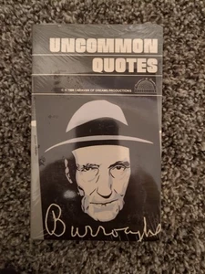 William S. Burroughs | Uncommon Quotes | Caravan Of Dreams Productions |Cassette - Picture 1 of 4
