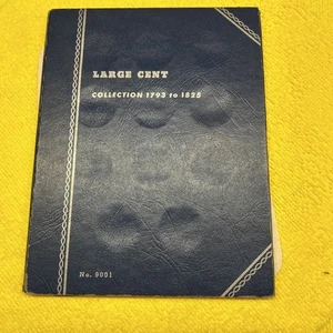 WHITMAN FOLDER # 9001 FOR  LARGE CENT 1793-1825 🔥🔥 - Picture 1 of 6