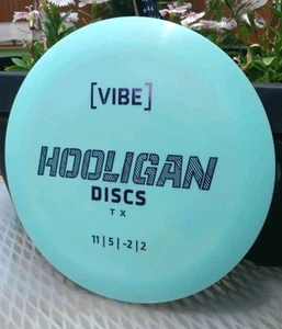 154 HOOLIGAN ALPHA VIBE LightWeight 11/5/-2/2 STRAIGHT Disc Golf DISTANCE DRIVER - Picture 1 of 3