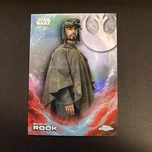 2025 Topps Chrome Star Wars - Chrome Variation Refractor Bodhi Rook #CE-6 - Imagen 1 de 2