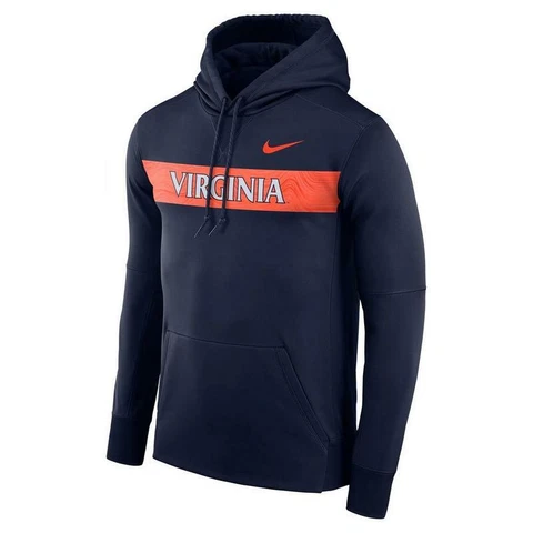 Virginia Cavaliers Mens Nike THERMA-FIT Seismic PO Hoodie - XXL & XL - NWT Cover