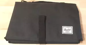 Herschel Baby Foldable Changing Pad/Mat Black & Red The Future is Yours NEW - Picture 1 of 4