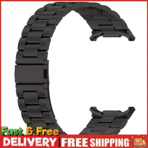 Stainless Steel Strap Watchband for Samsung Galaxy Watch 7 Ultra 47mm(Black) ~ - Zdjęcie 1 z 11