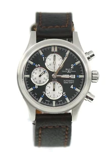 Ball Fireman Chronograph Stainless Steel Watch CM1090C - Picture 1 of 5