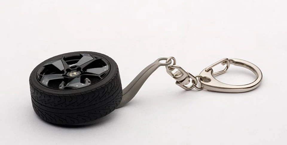 Autoart Lamborghini Reventon Wheel Keychain - Image 1 of 1