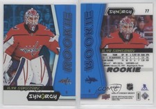 2018-19 Upper Deck Synergy Rookies Blue /599 Ilya Samsonov Tier 2 #77 Rookie RC