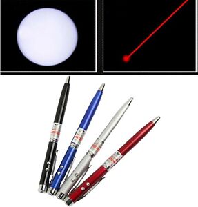 Laser  Pen  Pointer , LED Flashlight, Ballpoint Office 3 in 1