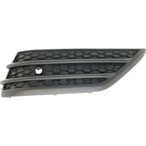 New Bumper Grille Textured Black Front Right Side Outer Honda Pilot Fits 2016-18 - Bild 1 von 4