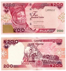 2023 Nigeria 200 Naira Banknote UNC P47c  New date - Picture 1 of 1