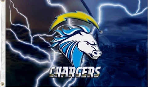 Los Angeles Chargers Flag ~ Large 3'X5' ~ NFL Banner ~ FREE SHIPPING Cover