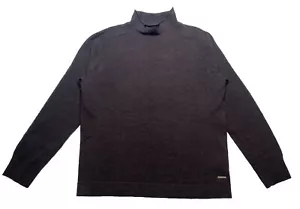 Smartwool Men's Large Hanging Lake Sweater Brown 100% Merino Wool - Picture 1 of 5