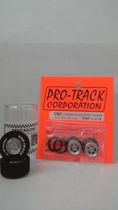 Silver Set of True Drag Star Tires By Pro Track 1 3/16 x.435 in Silver - Picture 1 of 1