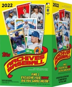 2022 Topps Archives MLB caja bláster de béisbol sellada de fábrica al por menor - Imagen 1 de 1