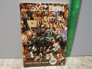 1968 PHILADELPHIA EAGLES JAHRBUCH SIEHT AUSGEZEICHNET AUS--- SEHR SELTEN!! - Bild 1 von 3