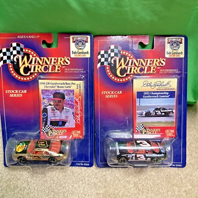Winners Circle Dale Earnhardt Lifetime 1998 Stock Car 1/64 Goodwrench 3 Lot Of 2 - Image 1 of 4