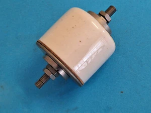 Ceramic 100pF Capacitor ~ HUGE size ~ 2.40" Diameter x 2.50" High - Photo 1/10
