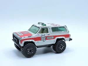 Matchbox 4X4 Chevy Blazer Sheriff SP-7 Truck SUV Police car Made in Macao 1983 - Picture 1 of 8