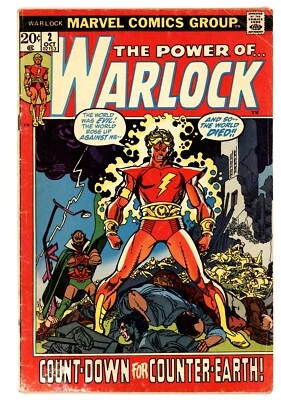 Warlock (1st Series) #2 VG 4.0 1972 Gil Kane Cover - Image 1 of 2