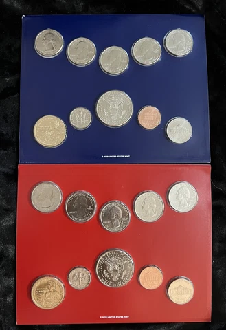 2020 Uncirculated Coin Set 20 Coins United States Cover