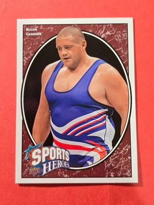 2008 Upper Deck Heroes #258 Rulon Gardner, cd1 - Image 1 of 3