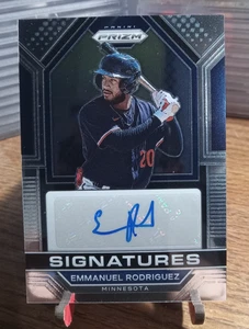 Emmanuel Rodriguez 2023 Panini Prizm Signatures SIG-ER - Picture 1 of 2