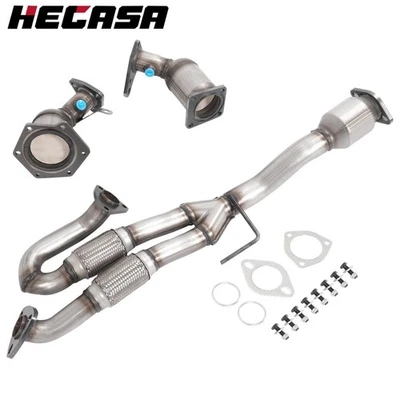 For Nissan Maxima 3.5L 2009-2014 Front & Rear Exhaust Catalytic Converter Set - Image 1 of 4