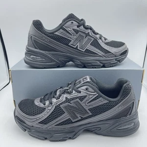 *NEW* Men New Balance 740 Black Running Sneakers (U740BO2) 6M/7.5W - Picture 1 of 5