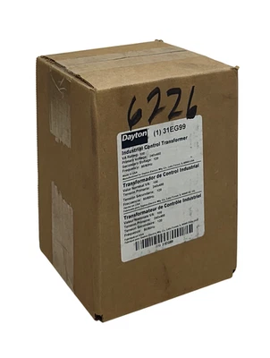 Transformador de control industrial DAYTON 31EG99 100VA 240x480V 50/60Hz NSFS Foto 1 de 2