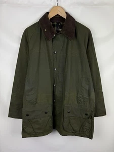 Barbour Beaufort Men’s Wax Waxed Cotton Hunting Jacket Size ~ M - Picture 1 of 22