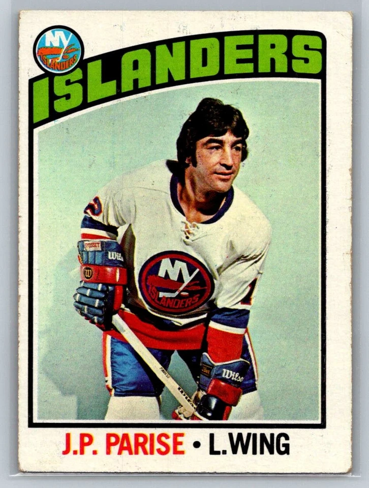 1976-77 Topps #182 J.P. Parise - Image 1 of 2