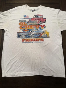 Vintage Ol' Chevy Pickups Shirt Mens Extra Large Classic Truck Graphic 90s USA - Picture 1 of 8