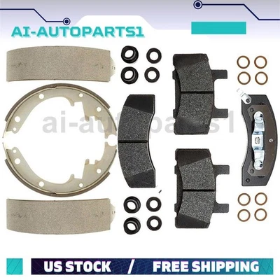 Передние тормозные колодки задние барабанные тормозные колодки для Chevrolet C1500 Suburban 1995-1997 годов выпуска - Изображение 1 из 4
