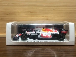 Spark 1/43 Red Bull Honda RB16B Max Verstappen 2nd Turkey GP 2021 Honda Exclusiv - Picture 1 of 3
