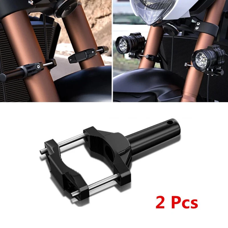 2x Suporte para Farol de Motocicleta Suporte de Extensão Suporte de Lâmpada Fixo - Imagem 1 de 4