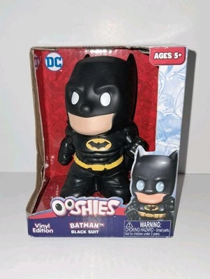 ¡Nuevo! Traje negro DC Batman Ooshies edición vinilo 4 pulgadas Foto 1 de 4