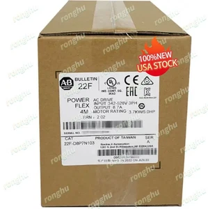 1 pieza AB entrega gratuita 22F-D8P7N103 PowerFlex 4M 3,7 KW 5 HP AC Drive 22F-D8P7N103 - Imagen 1 de 2