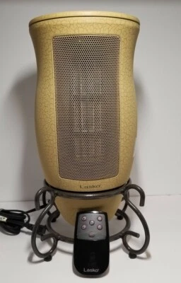 Lasko 1500W Designer Series Calentador Oscilante Cerámico con Control Remoto-6435- Beige Foto 1 de 4