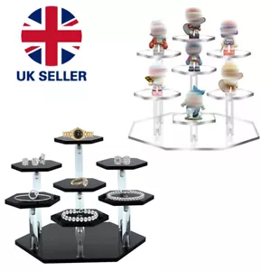 Acrylic Display Stand For Action Figure 7 Tiers Acrylic Riser Perfume Organizer - Picture 1 of 12