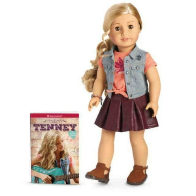 American Girl DVM11 18 inch Tenney Grant Doll and Book