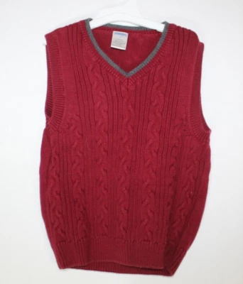 Gymboree жилет мальчика размер: 4 красный с серый зимний - Изображение 1 из 3