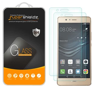 2X Supershieldz for Huawei P9 Lite Tempered Glass Screen Protector Saver - Picture 1 of 5