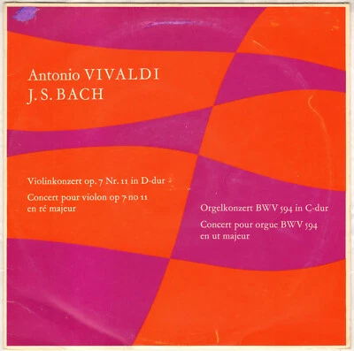 BRUNO SALVI, VIVALDI CONCERTO POUR VIOLON 25 CM CPC 137 - Photo 1/3