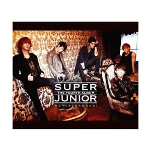 SUPER JUNIOR-SUPER JUNIOR 4TH ALBUM 4-CD with DVD Jacket A F/S w/Tracking# J FS