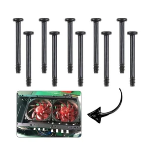 10PCS Ordinateur Refroidissement Ventilateur Montage Vis Boîtier Ventilateur Vis - Photo 1/8