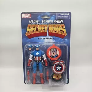 Hasbro Marvel Legends Secret Wars Wave- Captain America 6-Inch Action Figure NIB - Picture 1 of 9